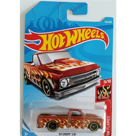 HOT WHEELS HW FLAMES CHEVY C Shopee Brasil