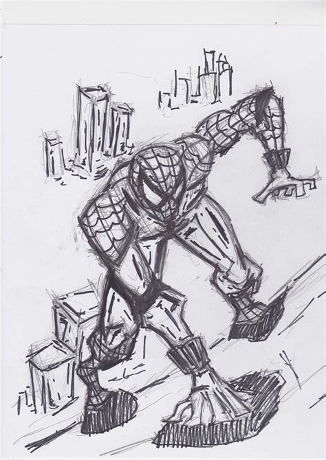 Wall crawling spider-man by daquenhood4859116 on DeviantArt