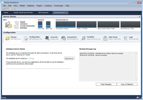 Chapter 8. Server Administration