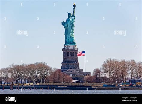 Statue of Liberty viewed from Liberty State Park, New Jersey: The ...