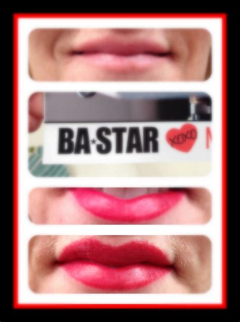 BA STAR Holiday Red Lip Pencil Review Savings Code Starfish Chic