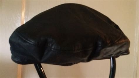 Vintage Leather Motorcycle Hat, Bick Leather NH - Etsy