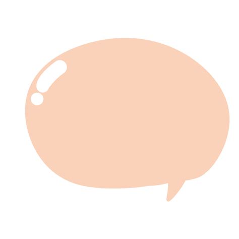 Orange Speech Bubble Png