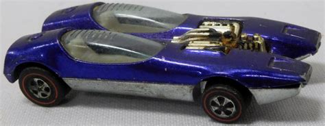 Lot Vintage 1968 Hot Wheels Redline Purple Splittin Image