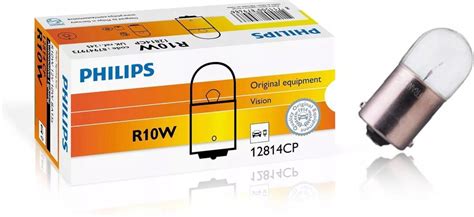 Żarowka samochodowa Philips Żarówki R10W Vision Plus 30% Więcej Światła ...