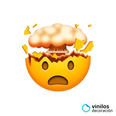 Emoji Explota La Cabeza Vinilos Decoraci N