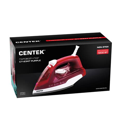 Утюг CT-2347 Purple - Официальный сайт Centek