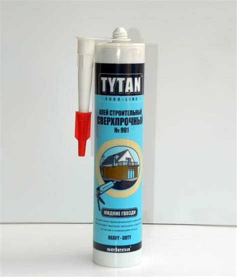 Жидкие гвозди Titan: каучуковые изделия Tytan 901, 915, прозрачный ...