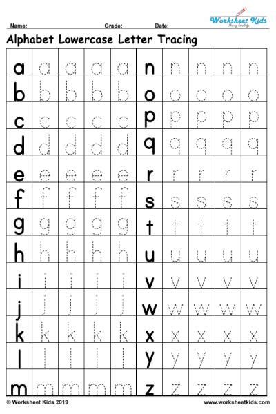 Practice Writing Letters Worksheets Free Printable Abc Lette