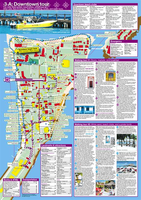 Isla Mujeres Map