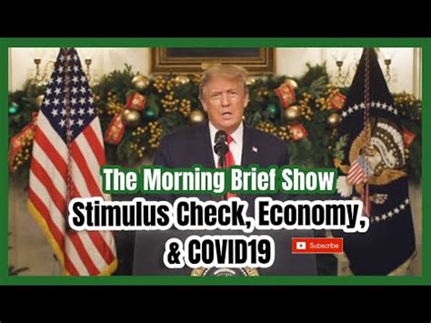 Trump Signed Stimulus Check Signed Breaking News Stimulus