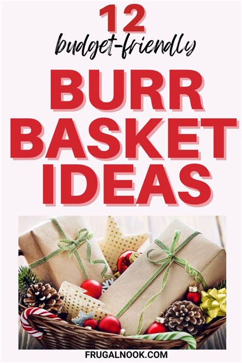 The Perfect Burr Basket 12 Thoughtful Inexpensive T Ideas