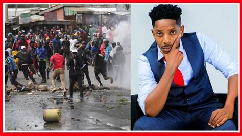 Vurugu Za Kenya Eric Omondi Ataka Maandamano Yafanyike Kila Siku