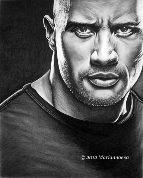 Dwayne Johnson 2 By Mariannaeva Deviantart On DeviantART The Rock