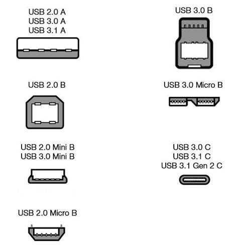 Tipos De Entradas De Cargadores Para M Vil Usb C Al Poder