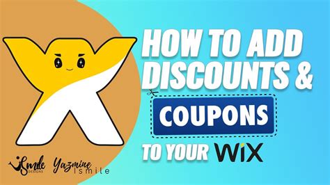 How To Add Discounts And Coupons To Your Wix Site YouTube