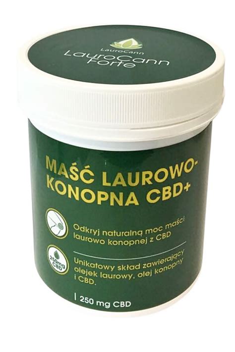 LauroCann Forte Maść laurowo konopna 20 z CBD Sklep Ecostory pl