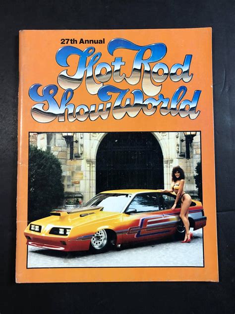 Hot Rod Show World 27th Annual Collectible Auto Magazine X16 Etsy