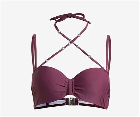 Bpc Bikini Na Fiszbinach Z Wi Zaniem Na Szyj Pl E Cena Opinie Allegro