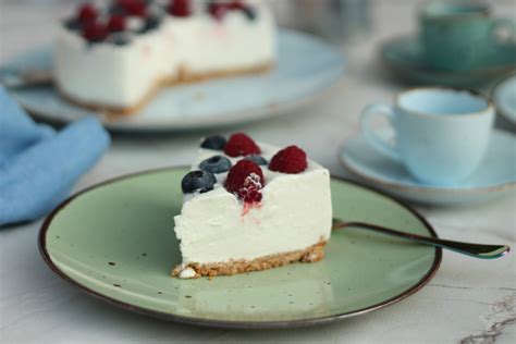 Cheesecake Fredda Fit Con Skyr E Yogurt Greco La Cucina Salutare