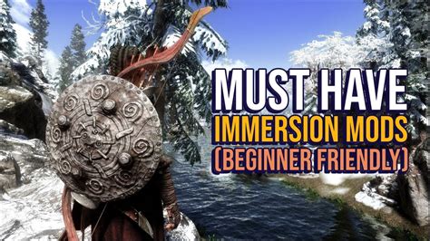 Skyrim Must Have Immersion Mods Youtube