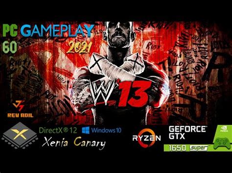 Xenia Wwe Pc Gameplay Xenia Canary Playable Xbox Emulator