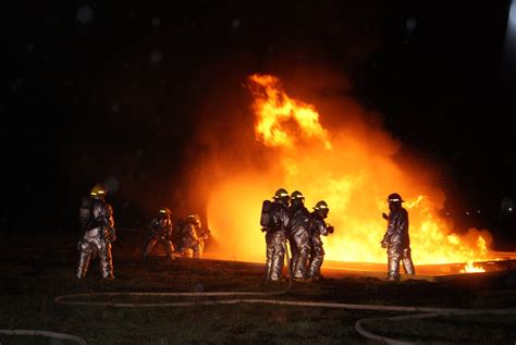 Aeropuerto Internacional De Puebla Realizar Simulacro Incendio De