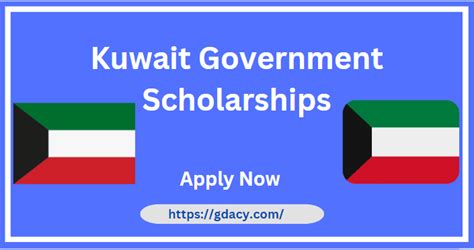 Kuwait Government Scholarships 2023 2024 Fully Funded