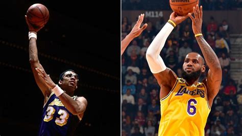 Lebron James Vs Kareem Abdul Jabbar First Points Signature Shots And