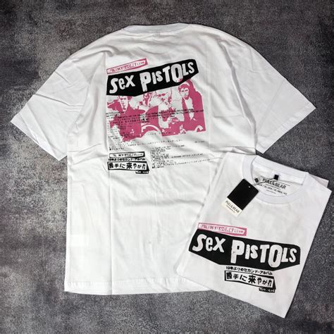 Jual Baju Kaos Pull Bear Oversize Sex Pistols Filthy Lucre Japan T