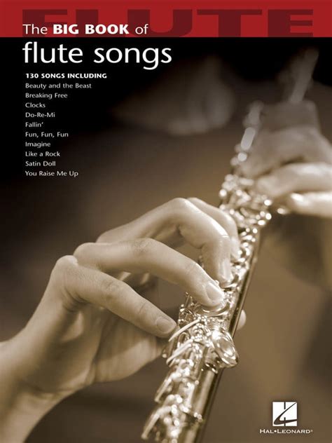 Big Book Of Flute Songs Sheet Music Pats Music Store