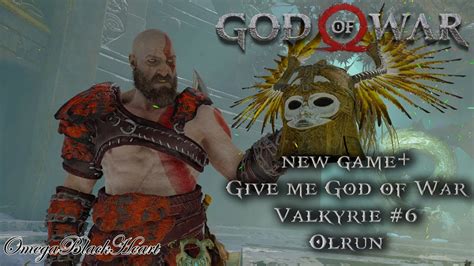 God Of War Valkyrie Boss Fights Olrun New Game Give Me God