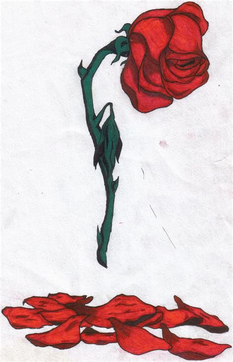 Beast's dying rose by ArtDoll1984 on DeviantArt