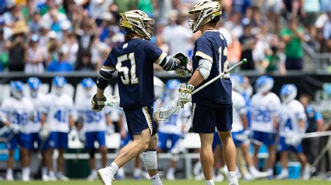 Notre Dame Beats Duke 13 9 To Win Mens Ncaa Lacrosse National