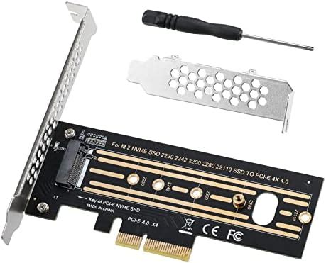 MZHOU Carte Adaptateur M 2 PCI E NGFF M 2 NVMe SSD Vers PCIe X4 Carte