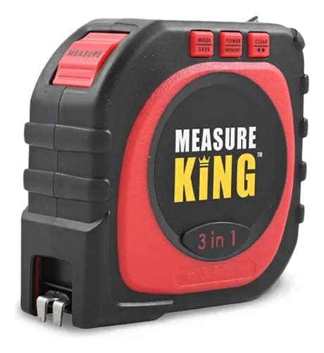 Metro Digital 3 En 1 Cinta Metrica Laser Measure King MercadoLibre