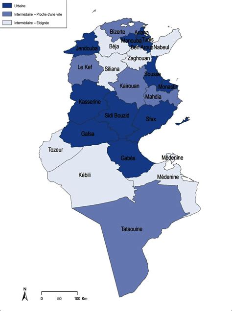 Décrypter 45 imagen carte de la tunisie avec les villes fr