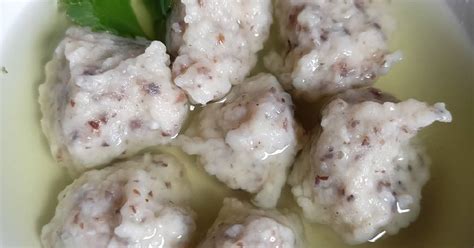 Resep Bakso Cumi Campur Jamur Kuping Oleh Amazingputri Cookpad