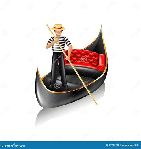 Venice Gondola Clip Art