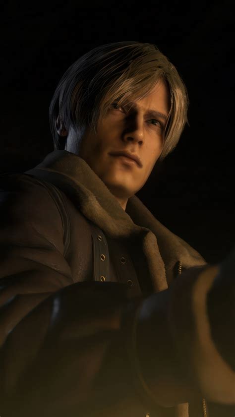 Leon S Kennedy Resident Evil 4 Remake Re4 Resident Evil Hd Phone