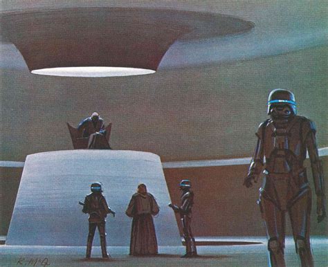 Concept Art By Ralph Mcquarrie For Battlestar Galactica Star