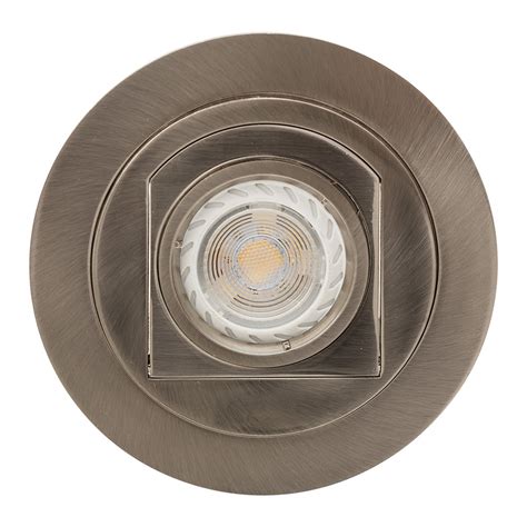 LightStore Downlight Aluminium Tilt 12V Satin Chrome Eurolux