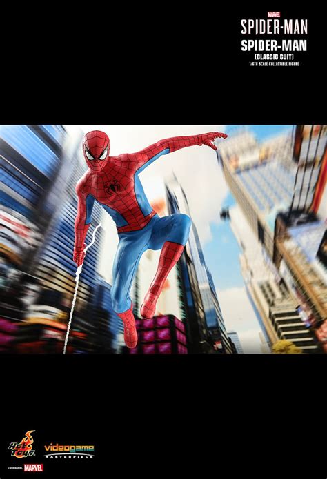 Marvel S Spider Man Spider Man Classic Suit Hot Toys