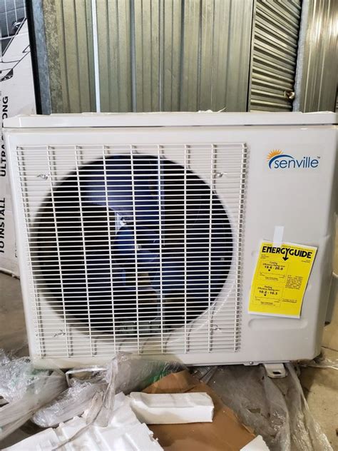 Senville 18000 Btu Sena 18hf Z Energy Star Mini Split Air Conditioner Heat Pump White For Sale