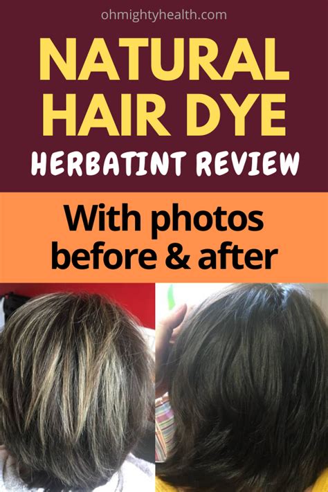 Herbatint Hair Color: Herbatint Review with Before & After Photos ...