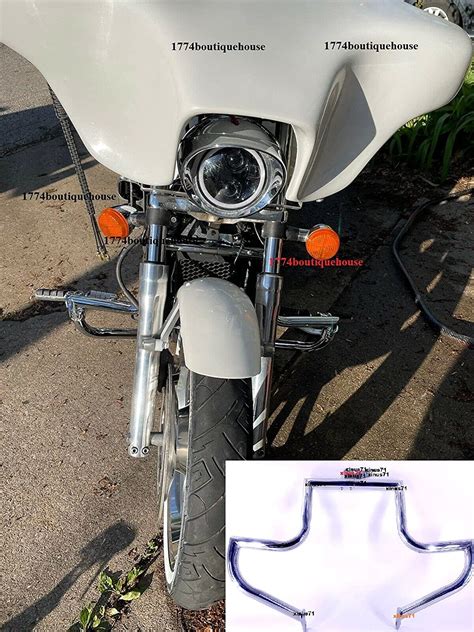 Custom Chrome Rear Crash Bars Guards Protectors Honda Vtx C Other