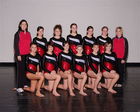 2009 2010 Gymnastics Front Row Left To Right Vonda Kyes Flickr