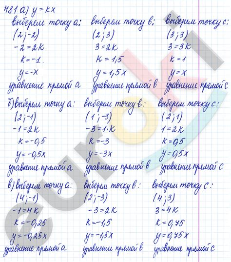 ГДЗ Алгебра Бунимович 8 класс Номер 481