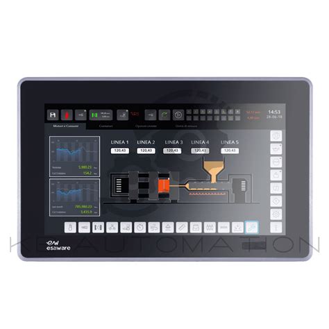 Esaware EW215AR621000 EW200 Panel IPC, Windows 7, 15.6-inch, 15-36V DC ...