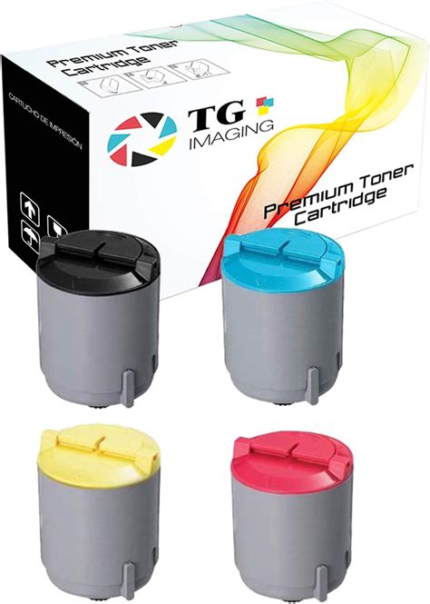 Amazon TG Imaging 4 Pack B C Y M Compatible Toner Cartridge